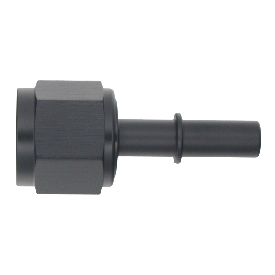 [6-02-0135-B] Deatschwerks 10AN Female Flare Swivel to 3/8" Male EFI Quick Disconnect, Anodized Matte Black