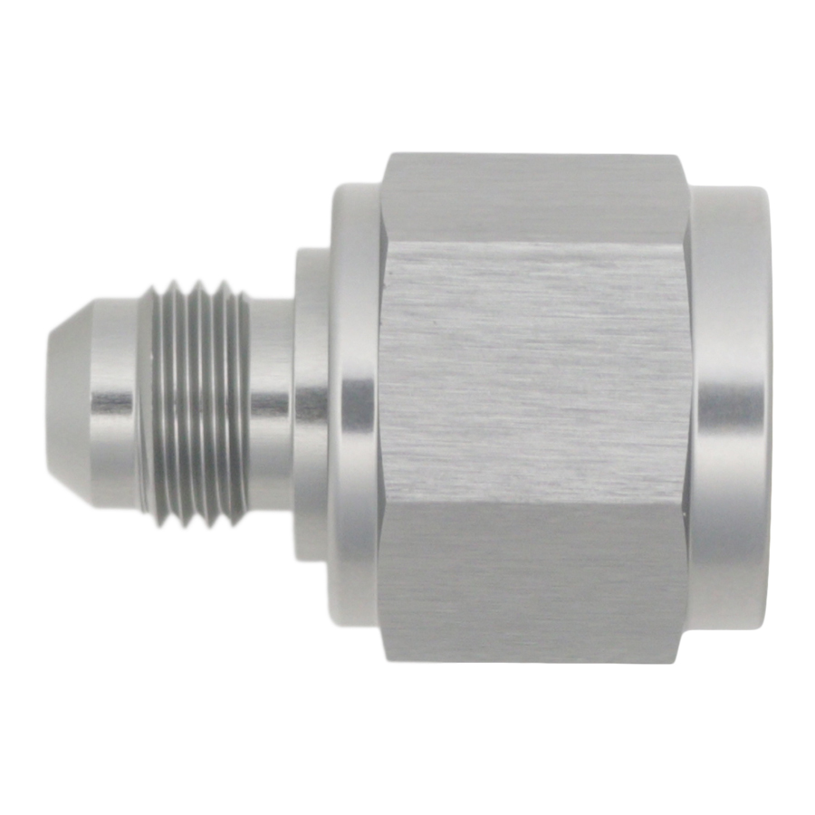 [6-02-0219] Deatschwerks 10AN Female Flare to 6AN Male Flare Reducer, Anodized DW Titanium