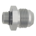 Deatschwerks 6AN ORB Male to 10AN Male Flare Adapter, Anodized DW Titanium
