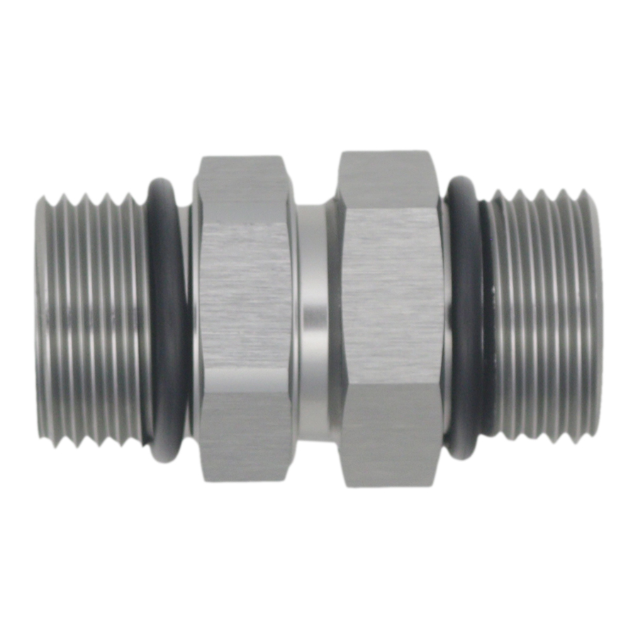 [6-02-0421] Deatschwerks 10AN ORB Male to 10AN ORB Male Swivel Adapter, Anodized DW Titanum