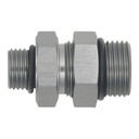 Deatschwerks 6AN ORB Male to 8AN ORB Male Swivel Adapter, Anodized DW Titanium
