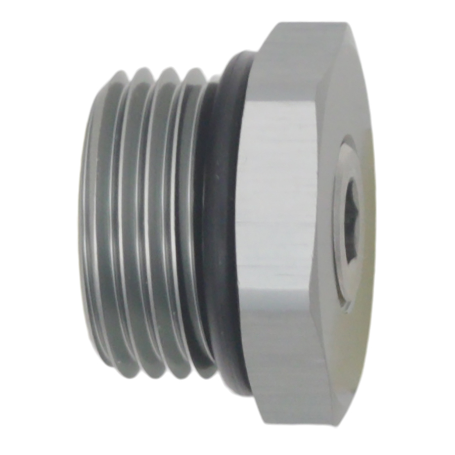 [6-02-0731] Deatschwerks 8AN ORB Plug Fitting with 1/8" NPT Port