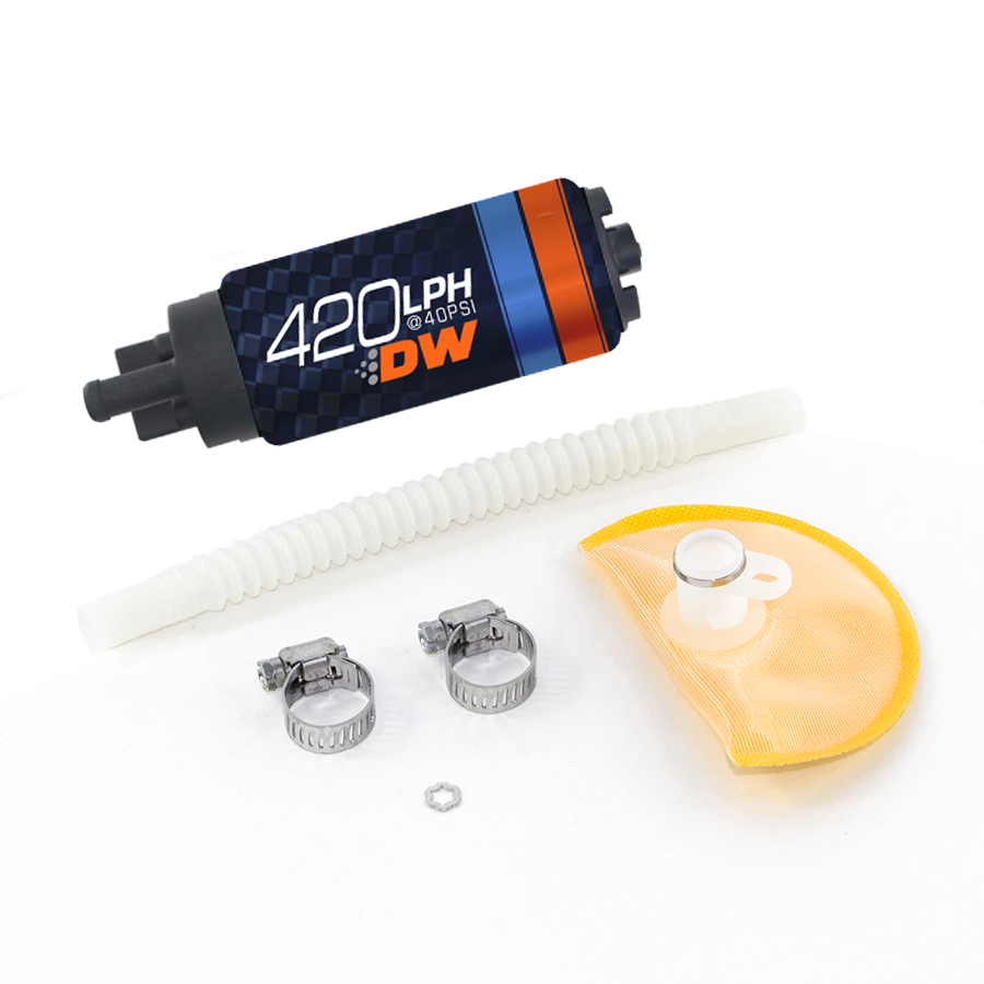[9-421-1019] Deatschwerks DW420 series, 420lph in-tank fuel pump w/ install kit for  Mazda RX-8 04-08