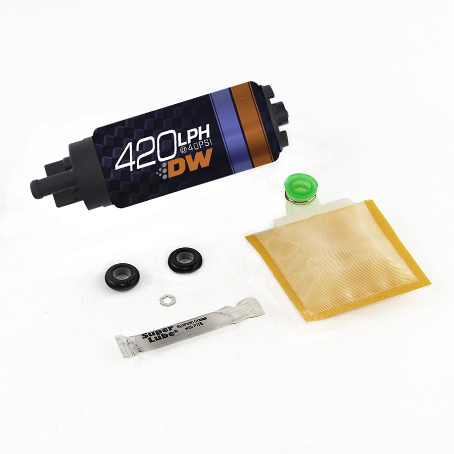 [9-421s-1004] Deatschwerks DW420 series, 420lph in-tank fuel pump w/ install kit for S2000 06-09