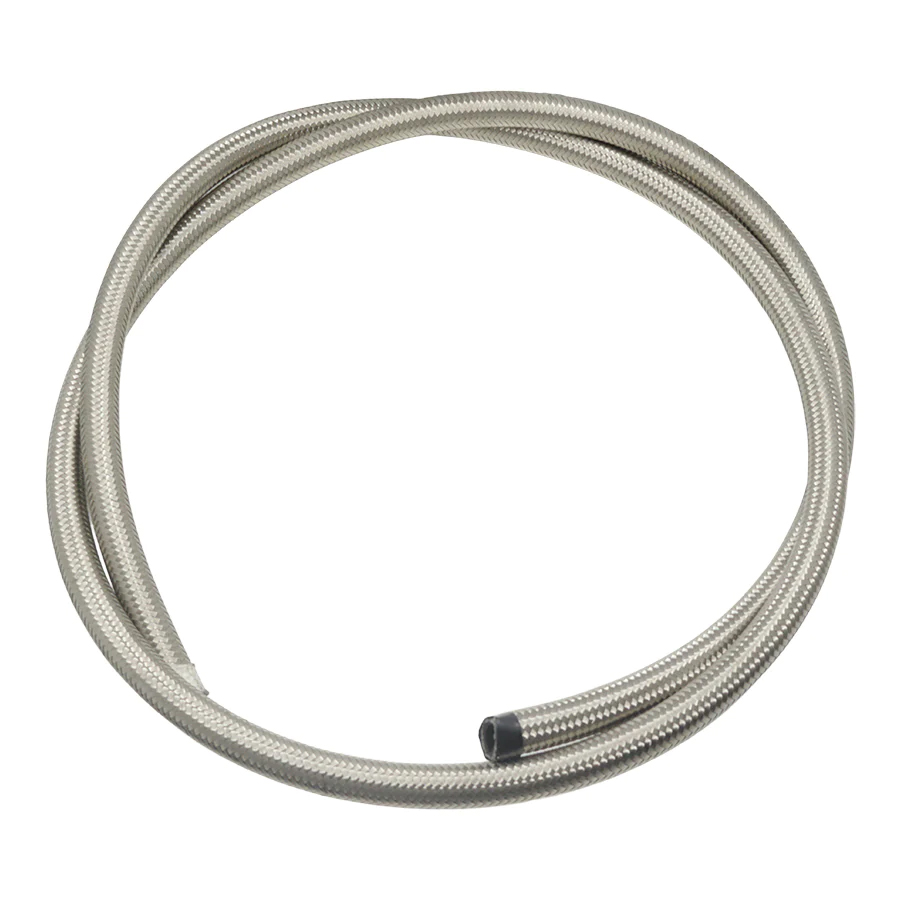 [6-02-0813-6] Deatschwerks 6 ft, 8AN SS Double Braided CPE Hose