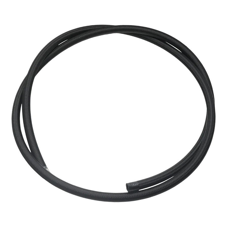 [6-02-0866-6] Deatschwerks 6 ft/ 10AN Black Nylon Braided PTFE Hose