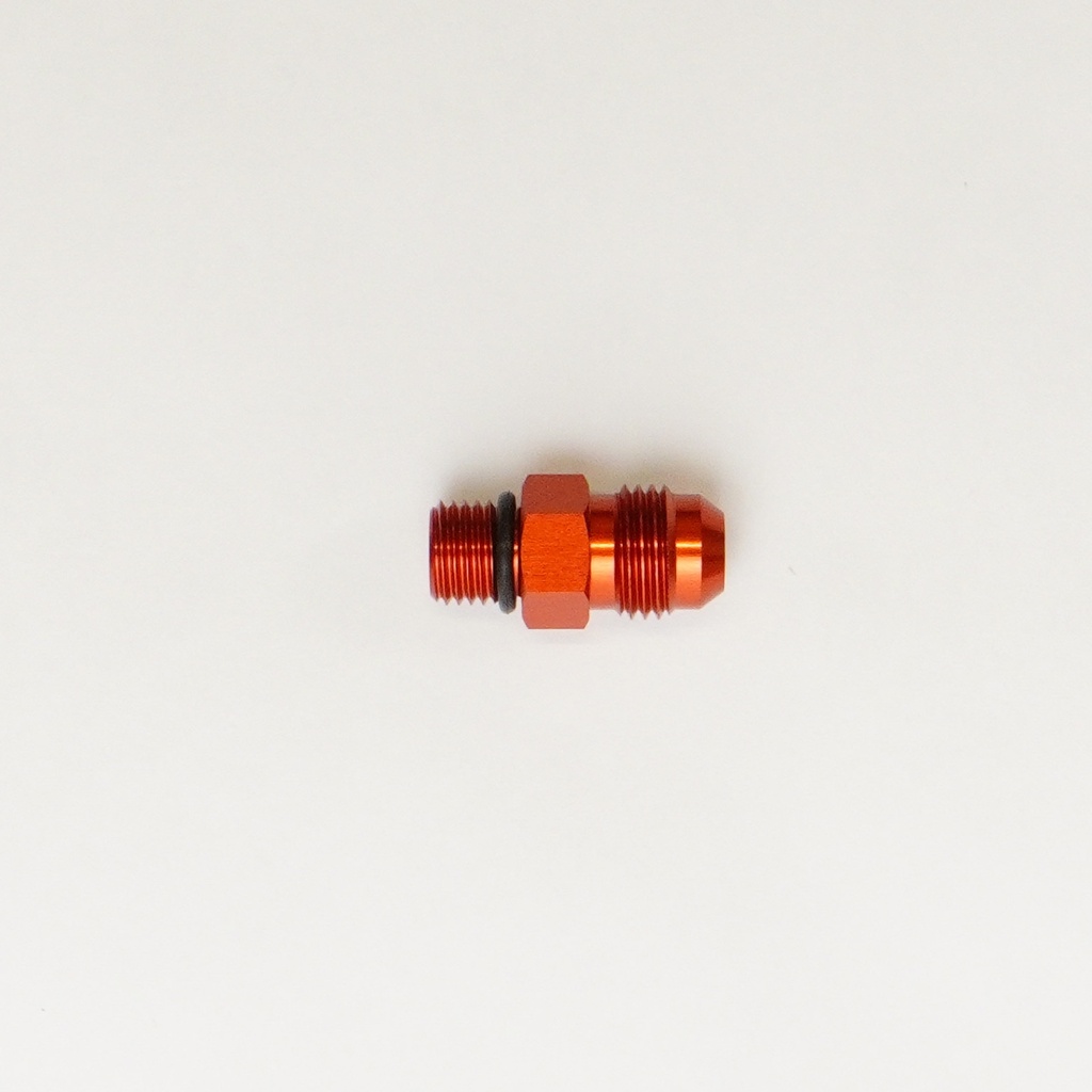 [6-02-0428-O] Deatschwerks 4AN ORB Male to 6AN Male Adapter, Anodized DW Orange
