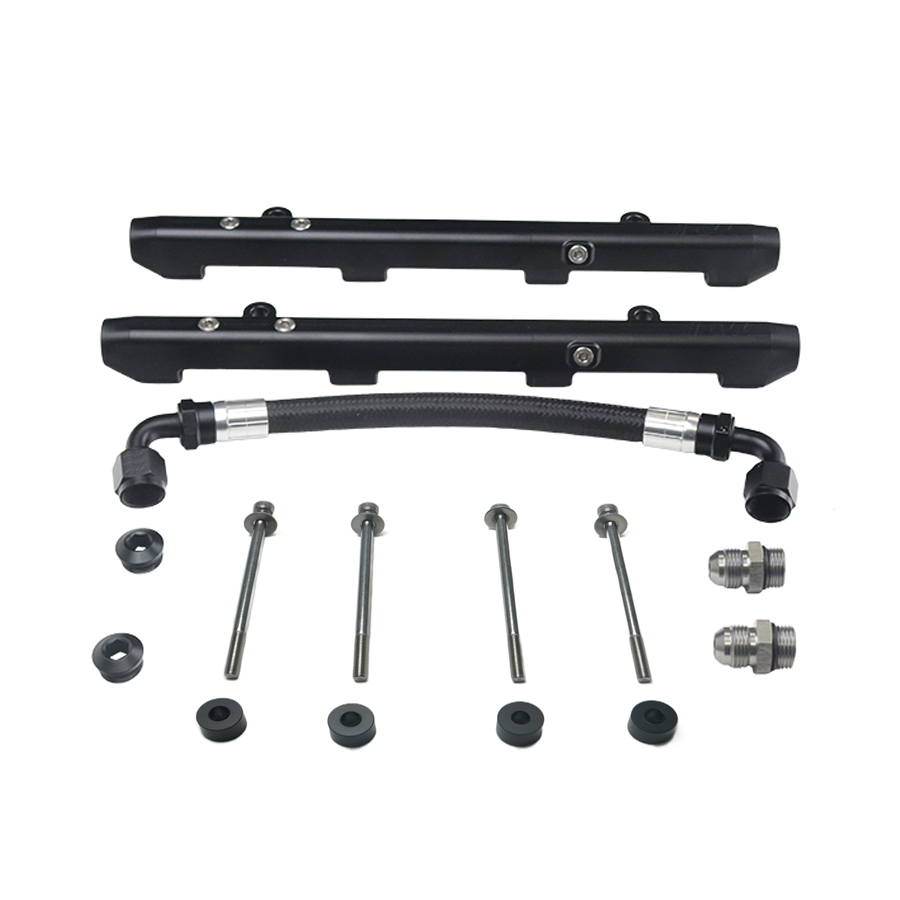 [7-307] Deatschwerks F-150 Coyote 5.0 Fuel Rails w/ Crossover for 2020-23 Ford F-150 5.0L