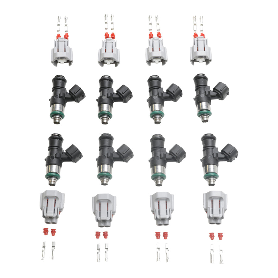 [16S-19-2200-8] Deatschwerks Matched set of 8 2200cc/min for the Fitech Go EFI 8/Holley Super Sniper 1250/ Sniper Xflow 1375/Stealth 4500 TBI Units