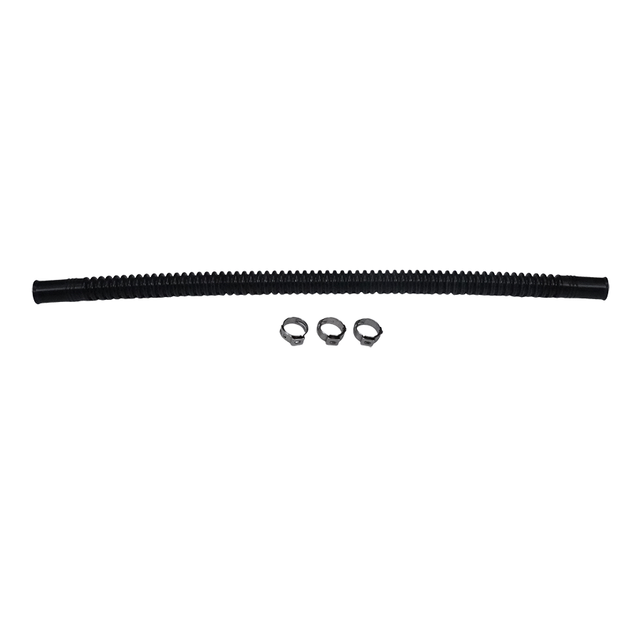[9-CT-12-38] Deatschwerks Convoluted Tubing, 300mm Length x 10mm