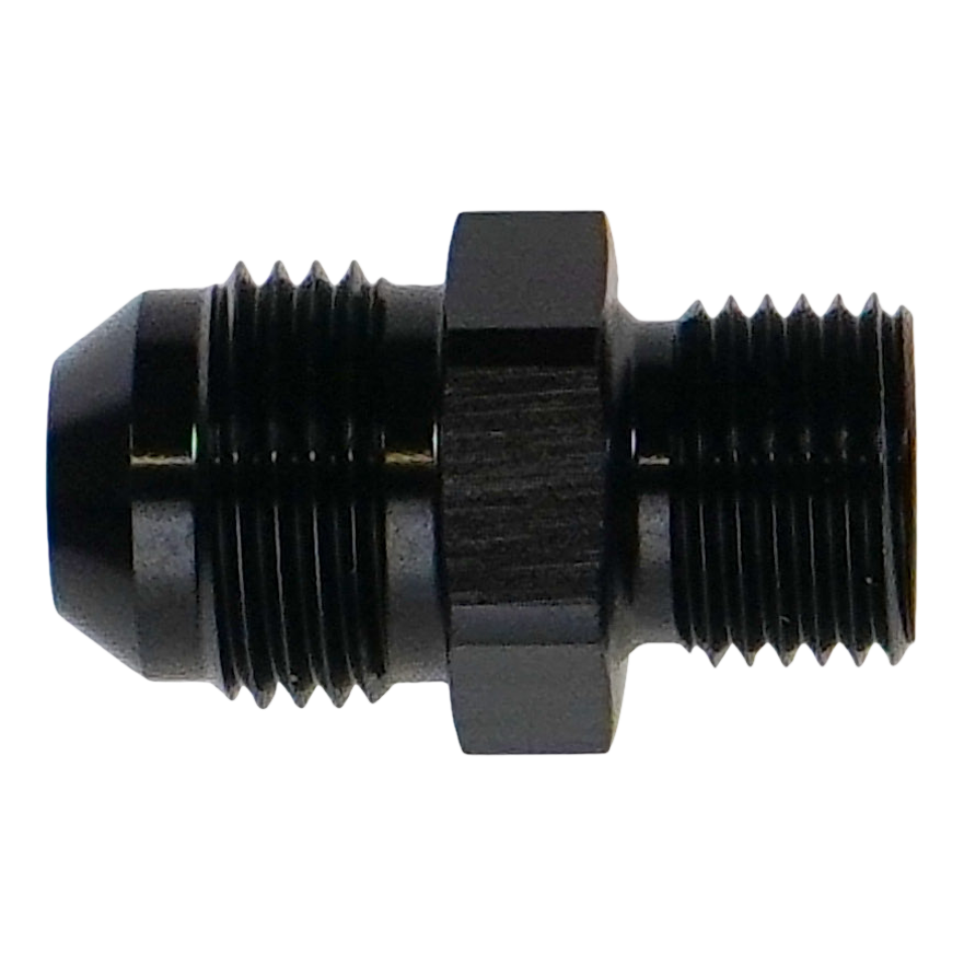 [6-02-0644-B] Deatschwerks 8AN Male Flare to M16x1.5 Male Inverted Flare Adapter