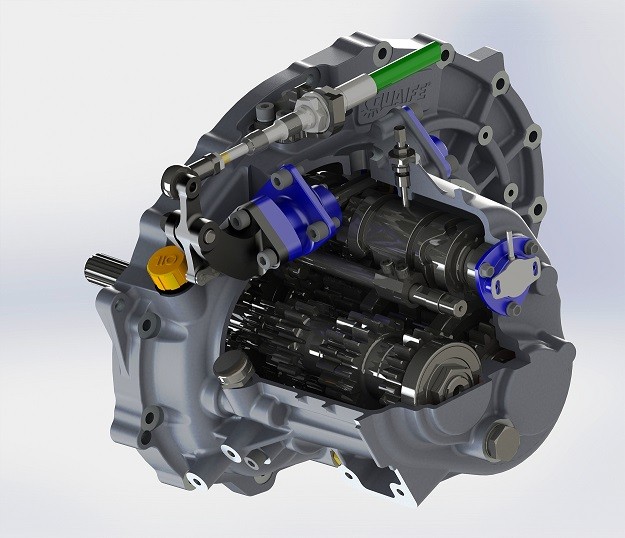 [QKE11E003] Quaife Toyota Lotus 6sp EC60 sequential gearkit - R3.500, FD3.400:1 Paddleshift Ready