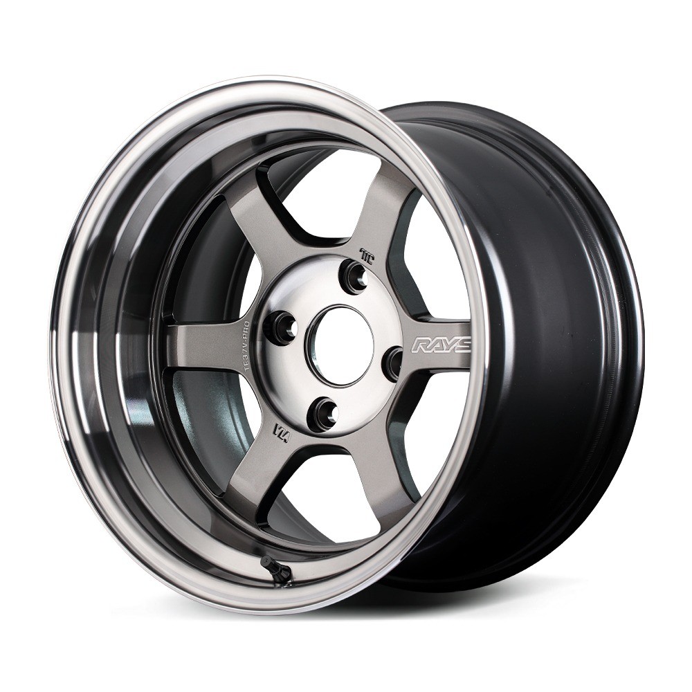 RAYS TE37V-PRO F3 1590 -15 4-114.3-13 PG - Pressed Graphite