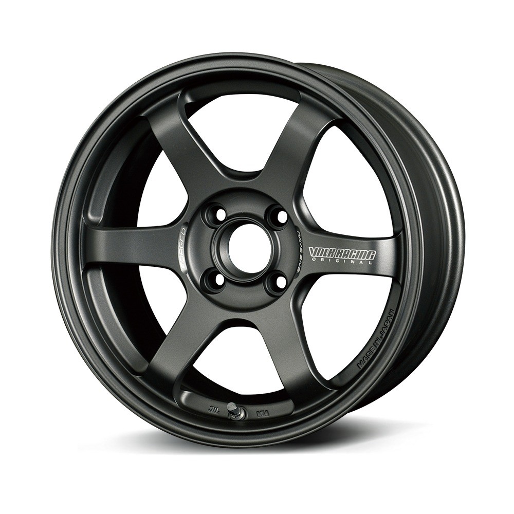 RAYS TE37SONIC CR F5 1570 28 4-100/54.1 DM - Matte Dark Gunmetal