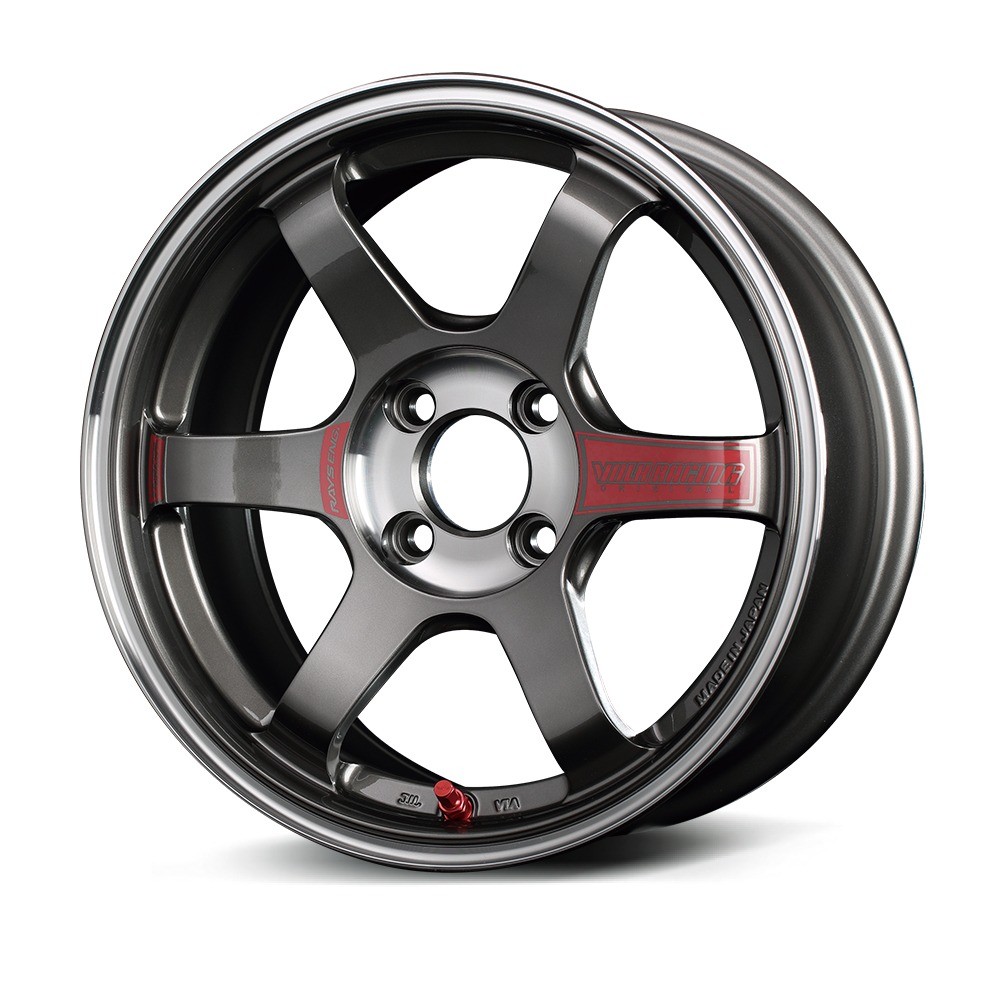 RAYS TE37SONIC SL F1 1665 44 4-100 PG - Pressed Graphite