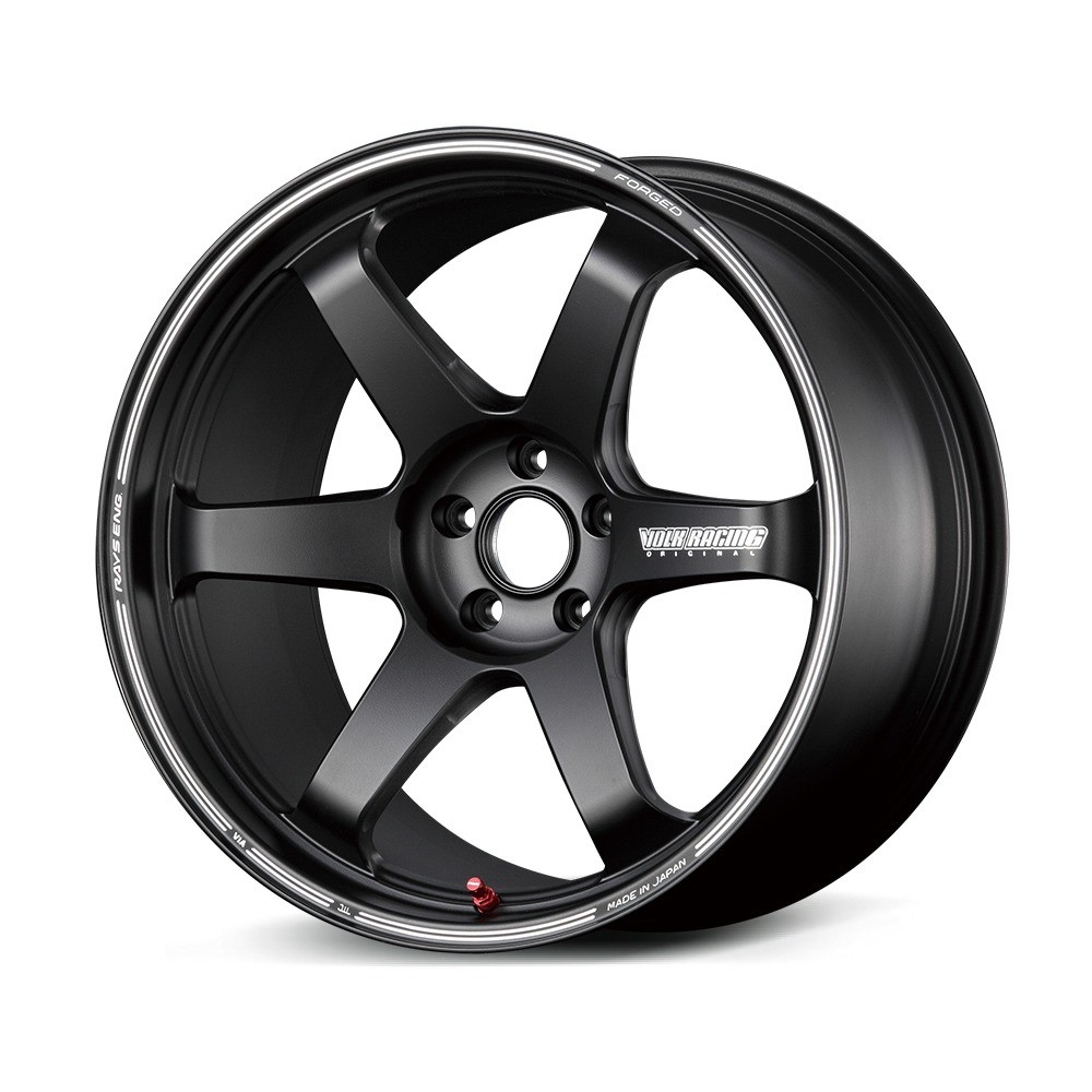 RAYS TE37ULTRA-T2 F2 1995 44 5-120/72.6 BC - Blast Black