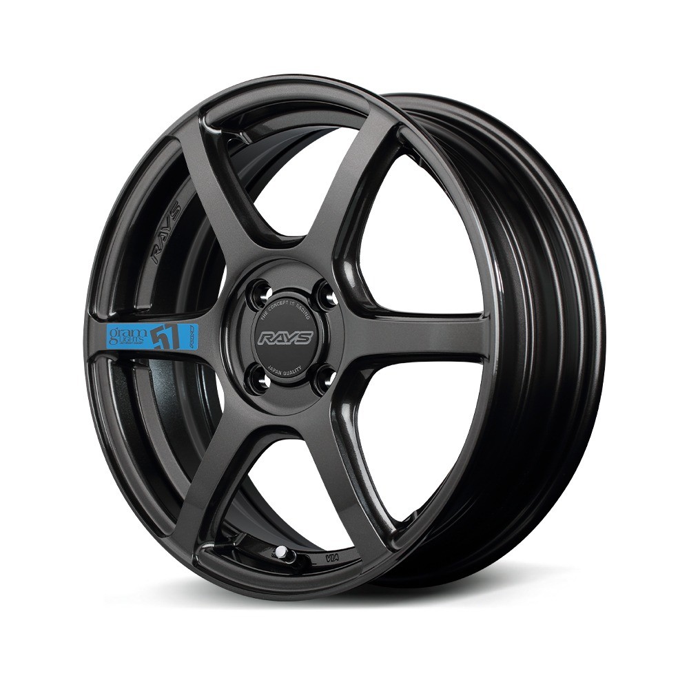Gram Lights  57C6 SPEC-M 1770 45 4-100-15 AXZ - Super Dark Gunmetal