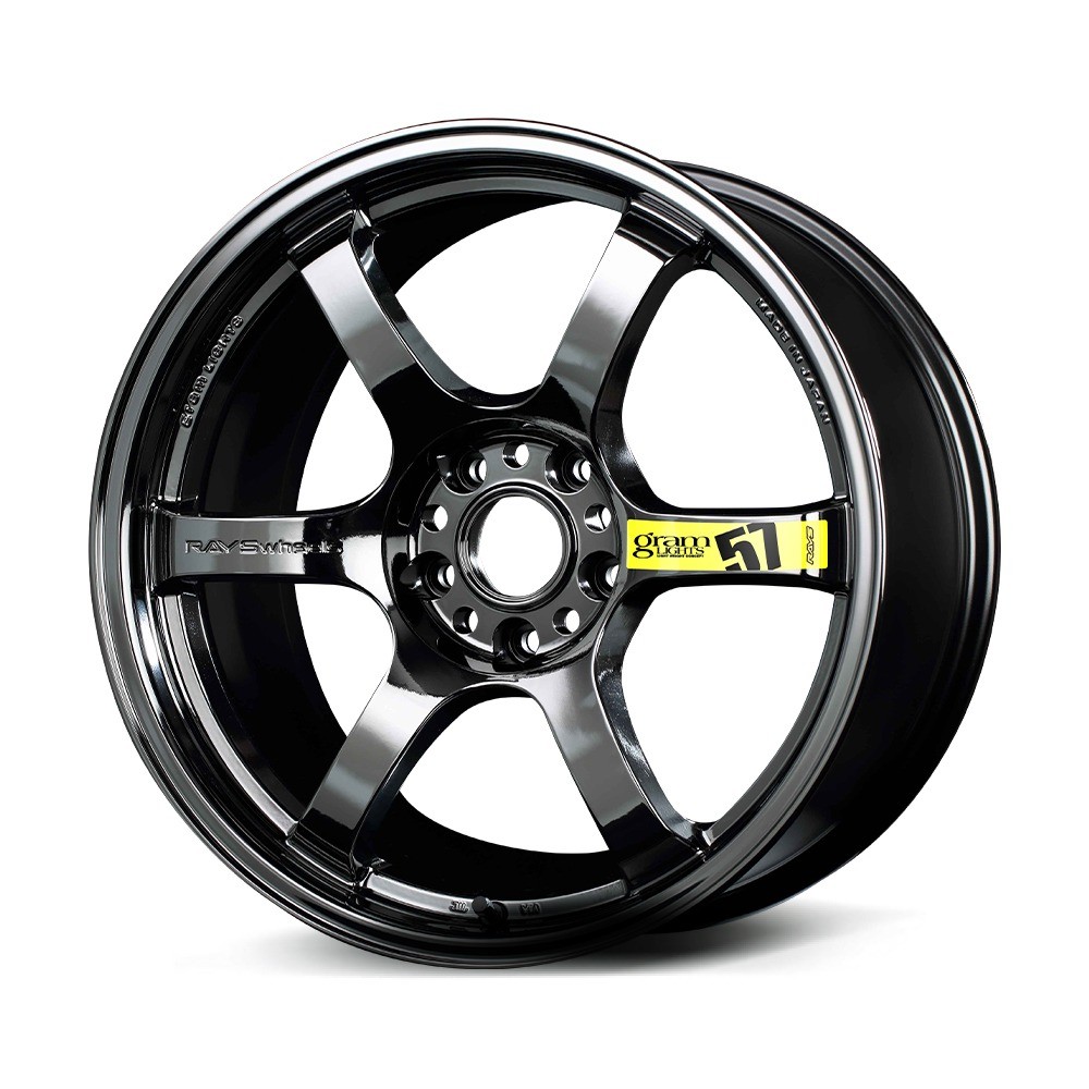 Gram Lights  57DR Limited F1 1985 45 5-114.3-15 RB - Black Metal Coat