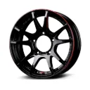 Gram Lights  57JV 1655 20 5-139 BLJ - Black Machining / E-Pro Coat