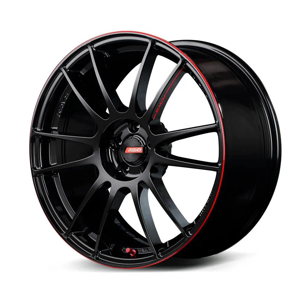 Gram Lights  57Xtreme 1875/F1 49 5-114 BLJ - Black Machining / E-Pro Coat