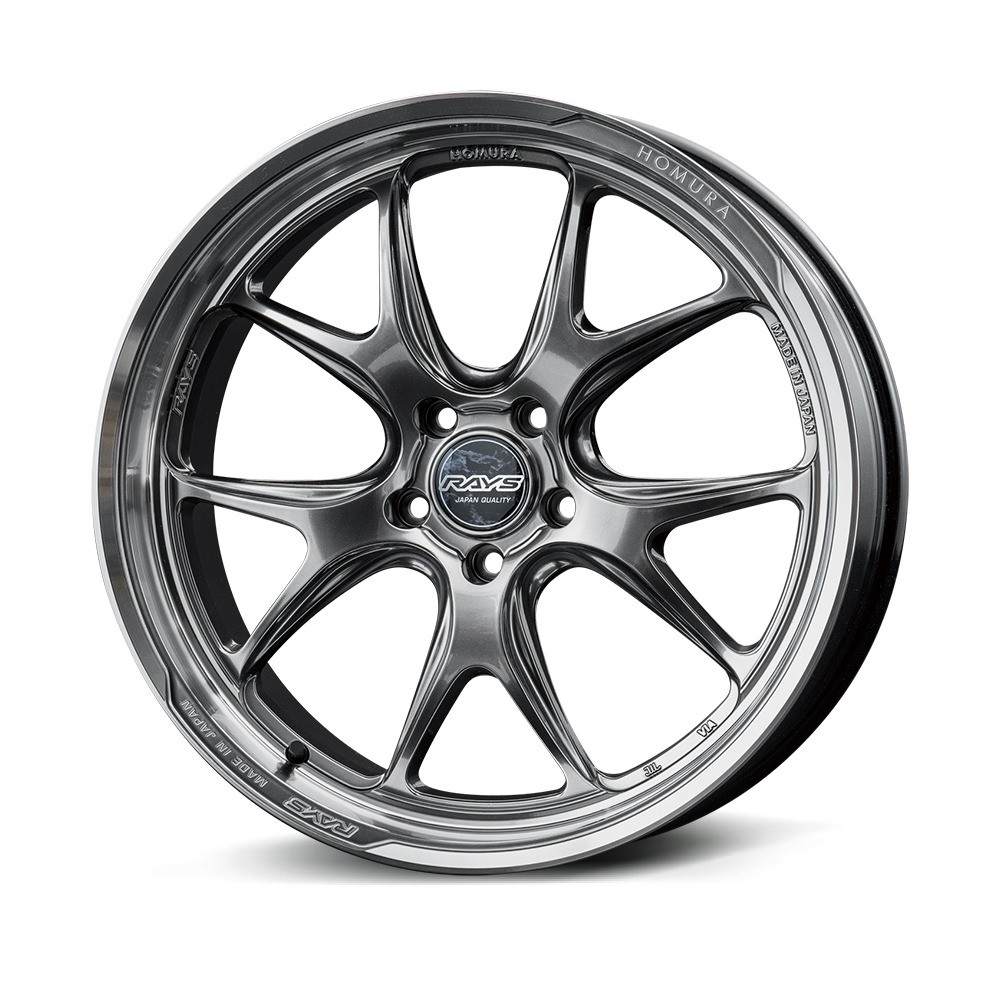 RAYS Homura 2X5RA 1985 38 5-114-15 QAJ - Grace Silver Rim DMC
