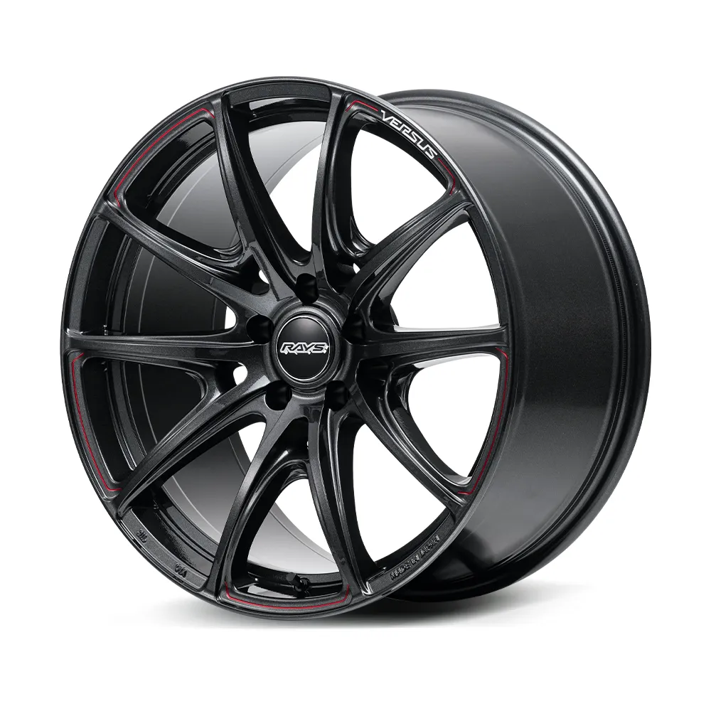 RAYS VERSUS VV25R F2 1985 22 5-112/66.6 68J - Glass Black