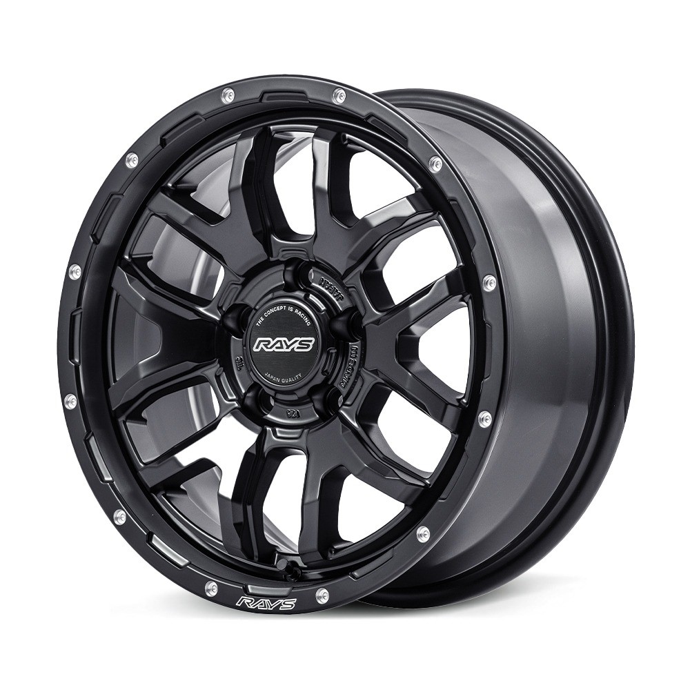 [38167703205N0] RAYS  ROW F6 BOOST 1770 32 5-114-13 N0 - Semigloss Black