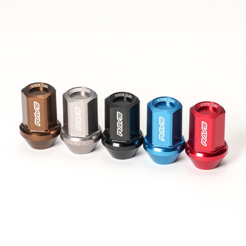 RAYS DURA-NUT 4PC L37 6H M12X1.25 BR