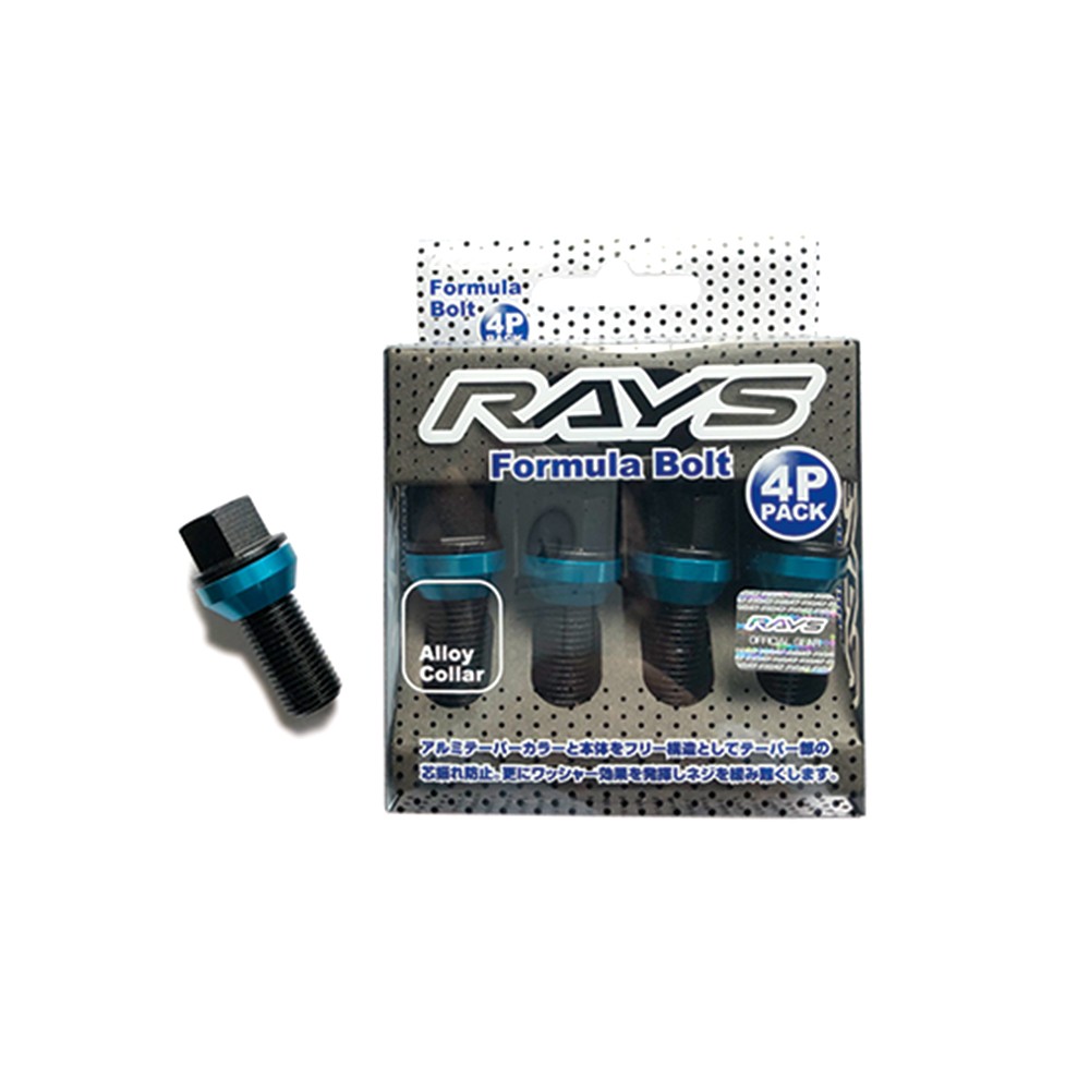 RAYS FORMULA BOLT SET 14X1.5 38mm Chrome/14R 4PC