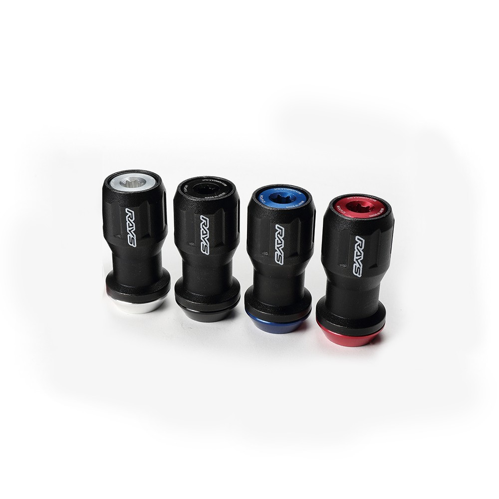 RAYS FORMULA NUT SET L45 FN-2 M12x1.25 BK