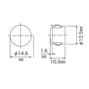RAYS 17HEX RACING NUT HEAD CAP 20PC PACK