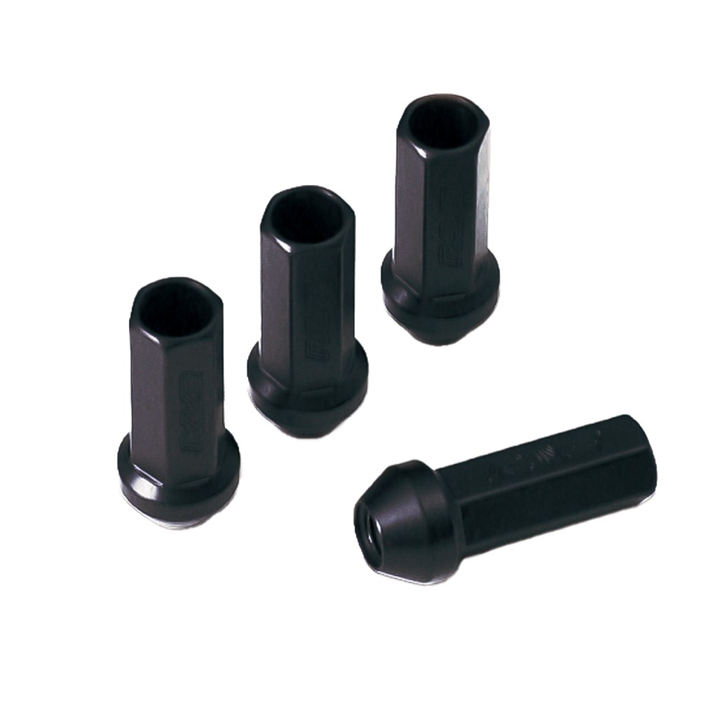 RAYS 17HEX RACING NUT L58 SLONG 4PC 12X1.25BK