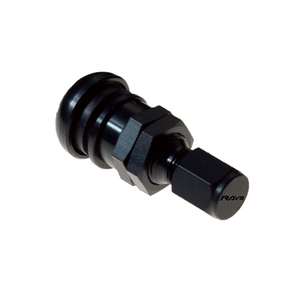 [65050000076BK] RAYS No.49 EUROPEAN ALUMINUM VALVE Black