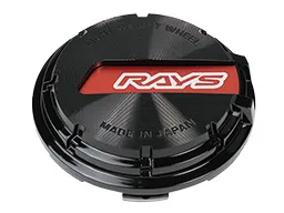[61025000008BK] RAYS No.15 GramLights CAP Zwart / Rood