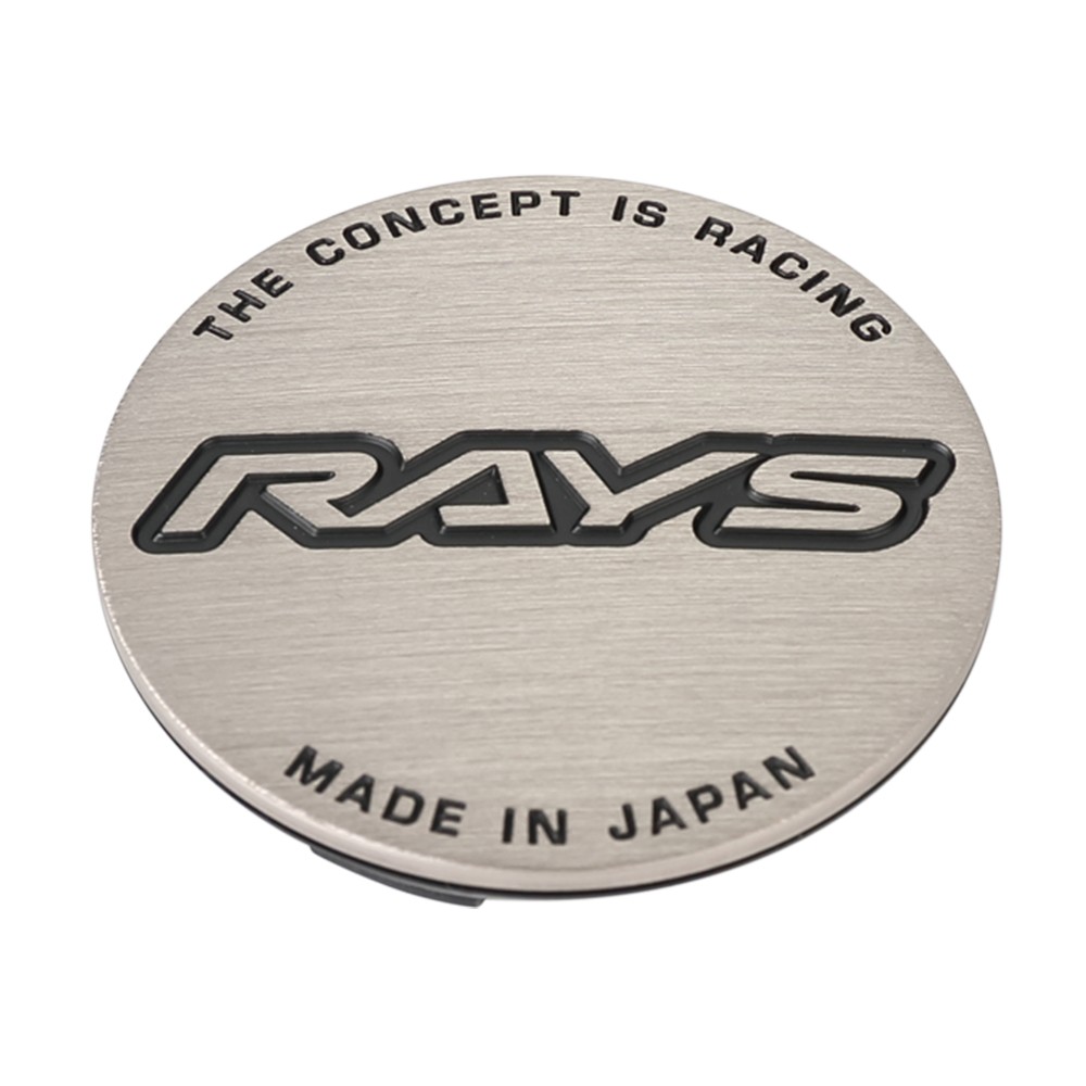 [61020000008SL] RAYS No.76 GENERAL CAP V3 SL Hairline/BK