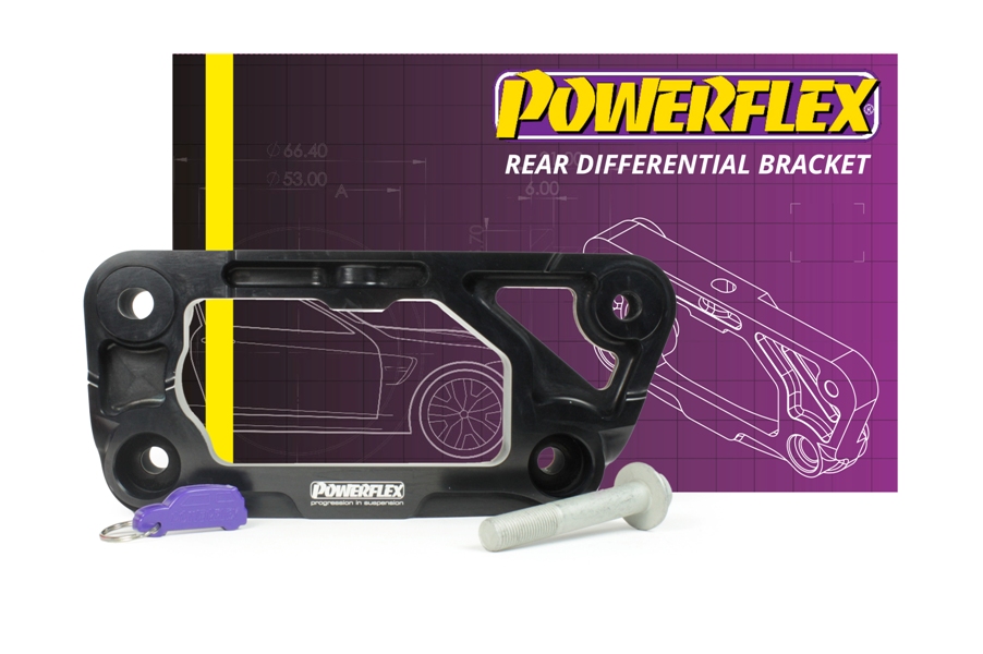 Powerflex Dual Mount Rear Diff Bracket for BMW F8x
