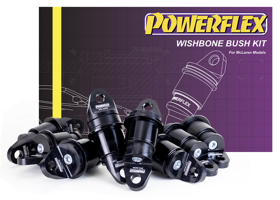 Powerflex McLaren Front/Rear Wishbone Bush Kit