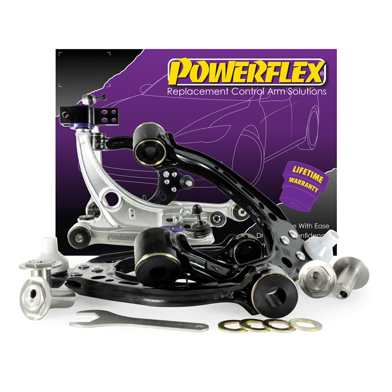 Powerflex Front Upper Arm Kit bushed Tesla S Cambe