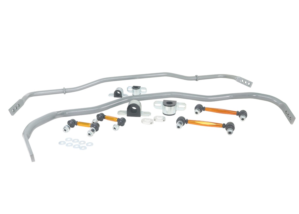 [BFK006] Whiteline Performance Sway Bar - Vehicle Kit, Front and Rear for FORD MUSTANG 2014-ON | S550, FM, FN