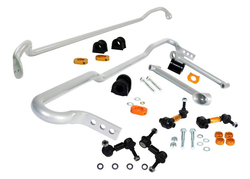 Whiteline Performance Sway Bar - Vehicle Kit, Front and Rear for SUBARU IMPREZA 2007-2011 | WRX GE, GH