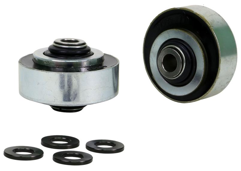 Whiteline Performance Control Arm Lower - Inner Rear Bushing Kit-Double Offset, Front Axle for MITSUBISHI LANCER 2001-2007 | EVO 7, 8, 9