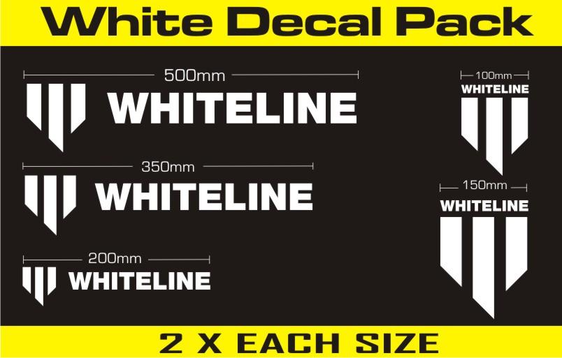 [KWM004] Whiteline Performance Whiteline Decal Kits for MERCHANDISE DECALS DECALS