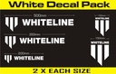 Whiteline Performance Whiteline Decal Kits for MERCHANDISE DECALS DECALS