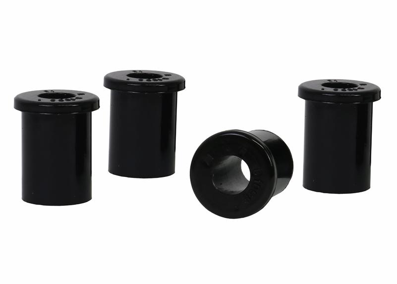 [W71098] Whiteline Performance Leaf Spring - Shackle Bushing Kit, Rear Axle for NISSAN PATROL 1979-1988 | MQ, MK
