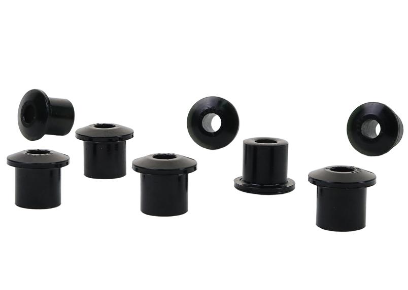 [W72318] Whiteline Performance Leaf Spring - Rear Eye and Shackle Bushing Kit, Rear Axle for JEEP CJ5 - CJ8 1972-1987 | CJ5-CJ8
