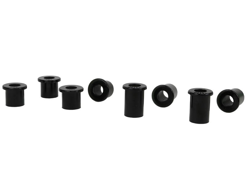 [W73255] Whiteline Performance Leaf Spring - Rear Eye and Shackle Bushing Kit, Rear Axle for FOTON TUNLAND 2012-2017 | P201 2WD