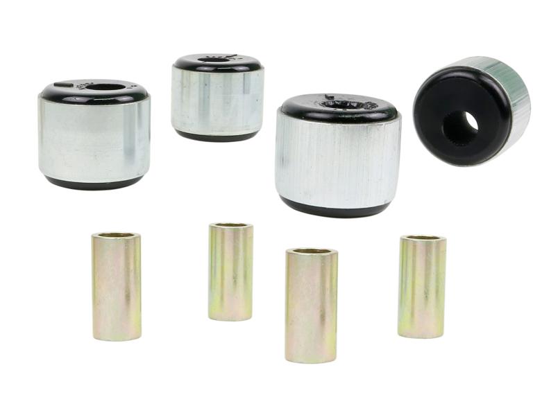 [W81730E] Whiteline Performance Leading Arm - To Differential Bushing Kit-Offset, Front Axle for FORD MAVERICK 1988-1994 | DA WAGON (COIL SPRING)