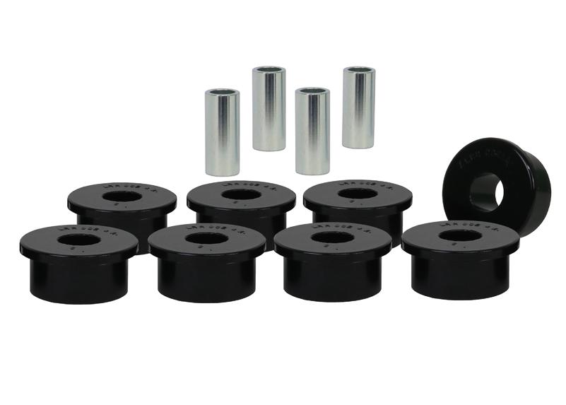 [W83399] Whiteline Performance Leading Arm - To Differential Bushing Kit, Front Axle for LAND ROVER DEFENDER 1990-1998 | L316 TDI AND V8
