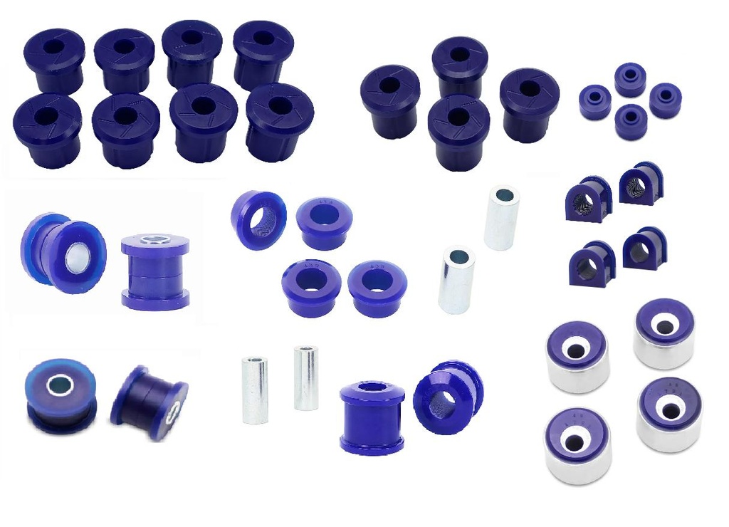 SuperPro   Bush Kit -Landcruiserhzj76  and  78 With Extra Caster