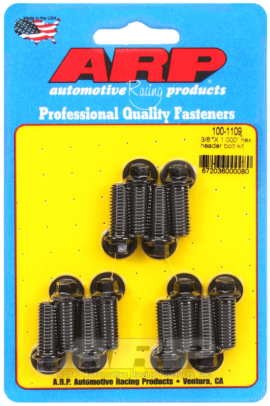 ARP 3/8 X 1.000" hex header bolt kit